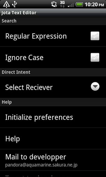 Jota Text Editor For Android