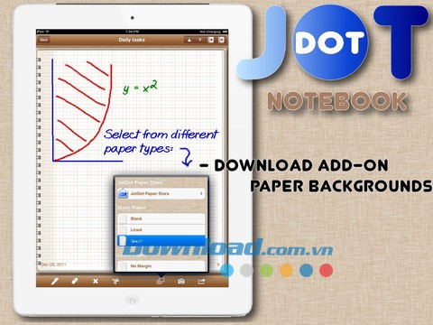 JotDot Notebook for iPad