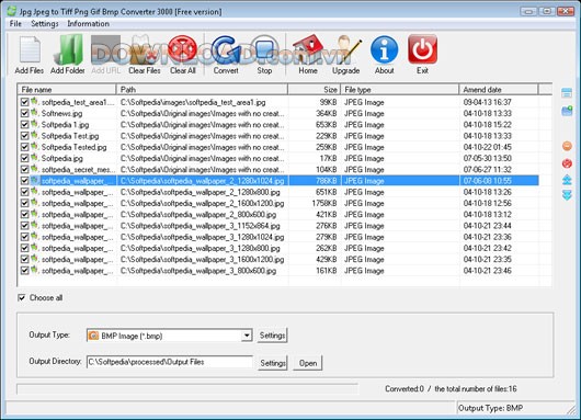 Jpg Jpeg to Tiff Png Gif Bmp Converter 3000