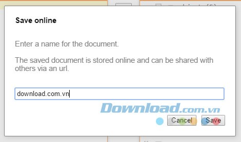 Lựa chọn lưu trực tuyến