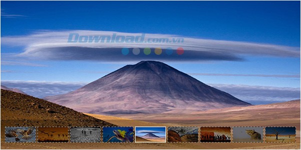 Hình ảnh một slide được tạo với Jssor Slider