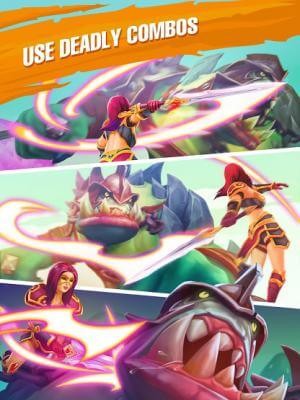 Thi triển những combo mạnh mẽ