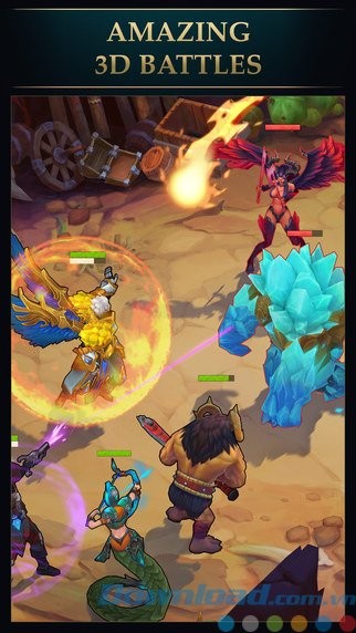 Hòa mình vào đấu trường 3D chân thực