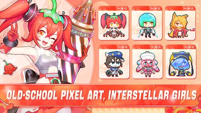 Nghệ thuật pixel cổ điển tinh tế