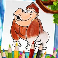 Jungle Book Coloring Pages Adventure - Tô Màu Thế Giới Động Vật Cho Bé