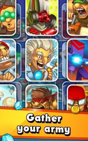 Thu thập đội hình của bạn