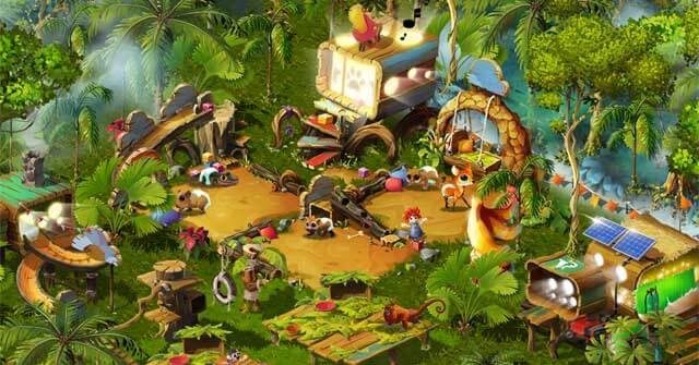 Rừng rậm trong Jungle Guardians