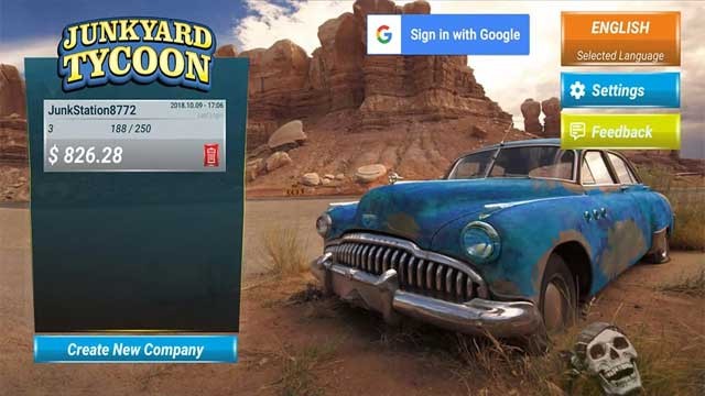 Junkyard Tycoon là trò chơi kinh doanh phụ tùng ô tô hấp dẫn