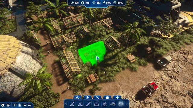 Chơi game Jurassic Architect bằng chiến thuật và kinh nghiệm phát triển đế chế mới