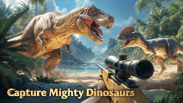 Bắt và thuần hóa những con khủng long to lớn thời tiền sử trong game Jurassic Island: Survival