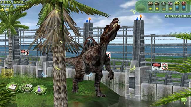 Đồ họa game Jurassic Park: Operation Genesis