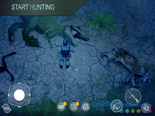 Game sinh tồn trong tại thời nguyên thủy Jurassic Survival cho Android