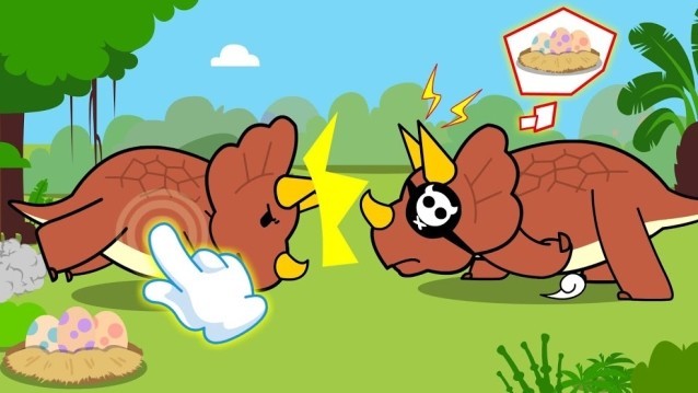 Tham gia cuộc chiến với khủng long khác