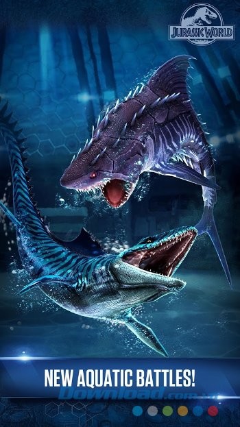Những trận chiến mới trong Jurassic World: The Game