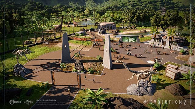 Bản cập nhật 30 năm Công viên kỷ Jura với rất nhiều món đồ trang trí mới, độc đáo