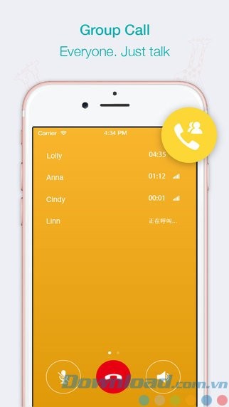 Chat nhóm tiện lợi