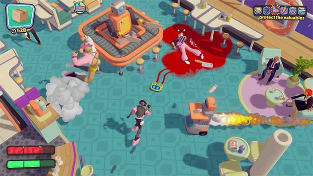 JUSTICE SUCKS: Tactical Vacuum Action là game hành động hài mới lạ