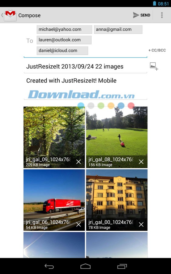 JustResizeIt for Android