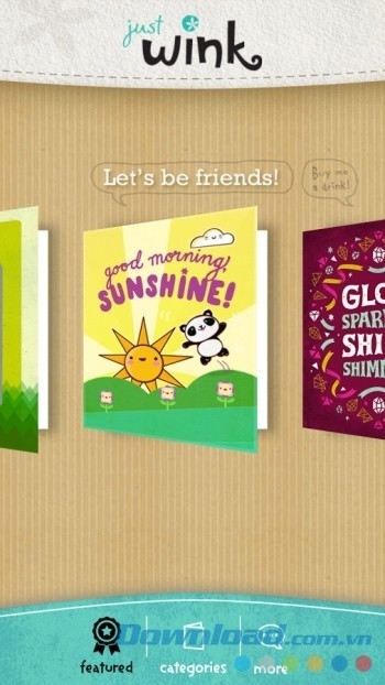 Những bộ thiệp ấn tượng