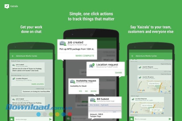 Ứng dụng quản lý công việc hiệu quả Kaizala for Android
