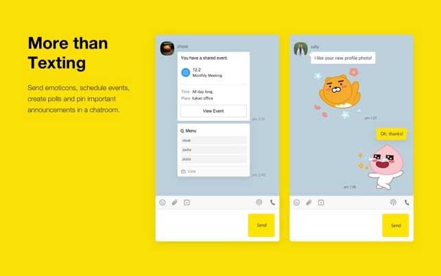 Cập nhật KakaoTalk mới nhất