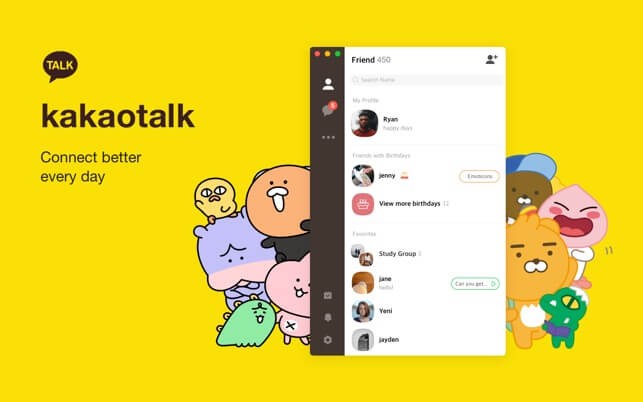 Cập nhật KakaoTalk cho Mac mới nhất