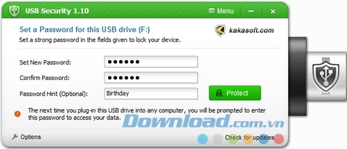 Kakasoft USB Security