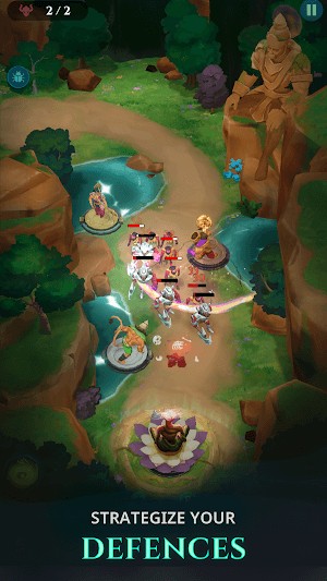 Vạch chiến lược phòng thủ của bạn