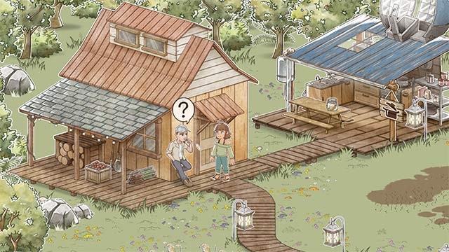 Kamaeru sở hữu đồ họa đẹp như 1 cuốn truyện tranh cùng bầu không khí ấm áp, gần gũi