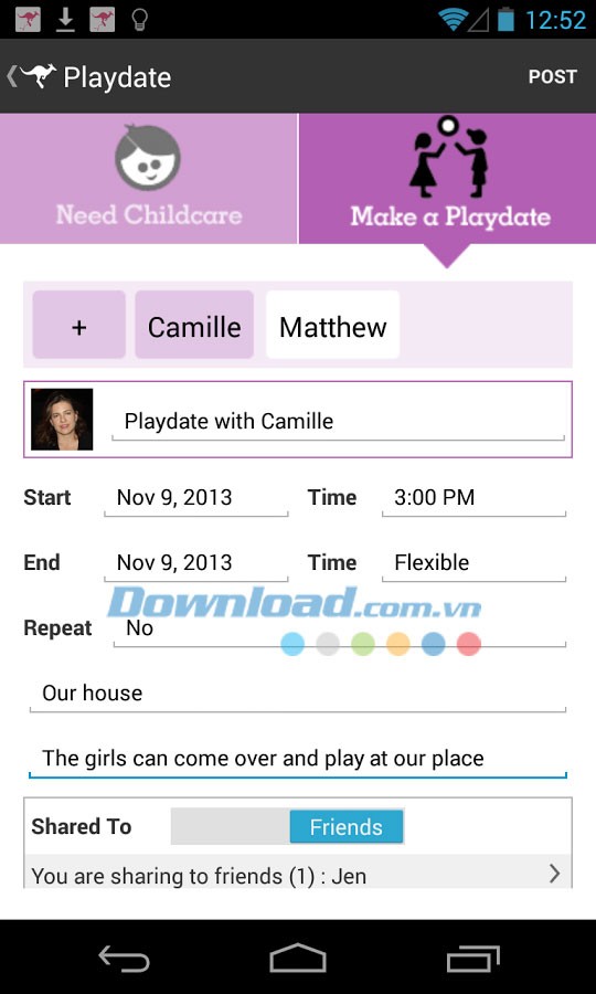 KangaDo Parent Organizer for Android