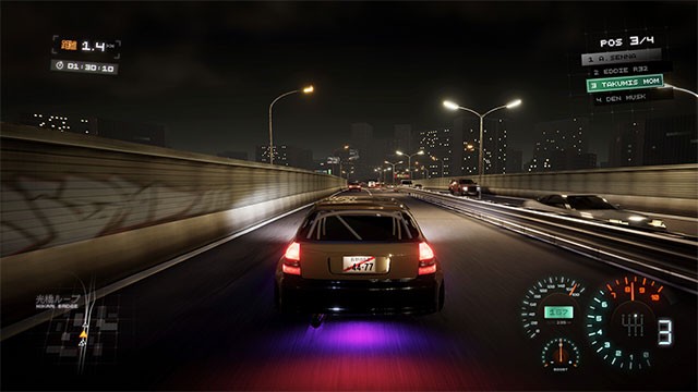 Kanjozoku - Wangan Runners là trải nghiệm đua xe đường phố Nhật Bản nối tiếp Kanjozoku Game