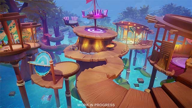 Kao the Kangaroo có các địa điểm được thiết kế tuyệt đẹp