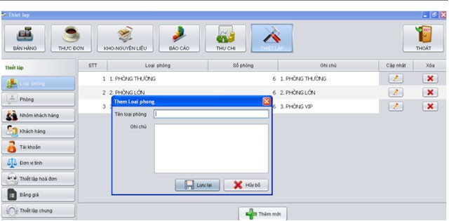 Giao diện tạo phòng mới trên Kara ONE