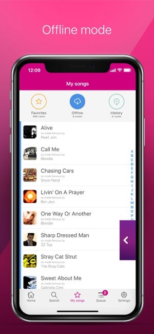 Hát karaoke offline không cần kết nối mạng