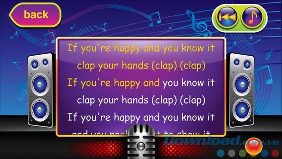 Bé học hát tiếng Anh