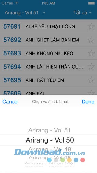 Karaoke Mobile cho iOS