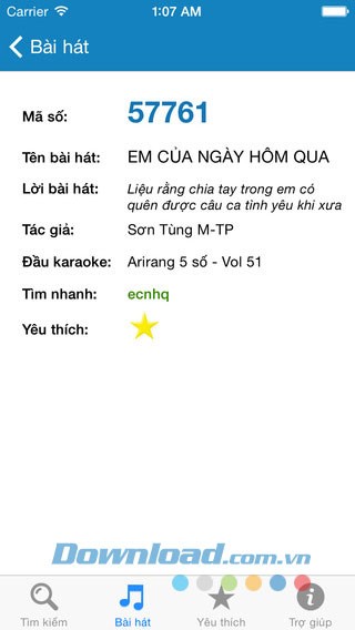 Karaoke Mobile cho iOS