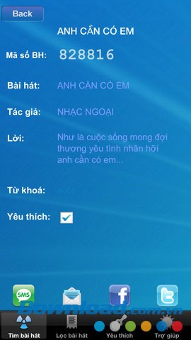 Karaoke List California 6 số for iOS