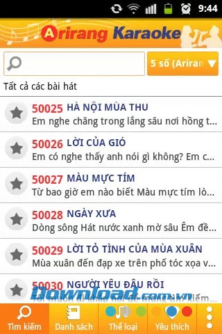 Karaoke Viet Nam Arirang for Android