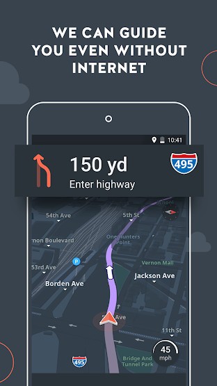 chỉ đường không cần kết nối mạng Internet