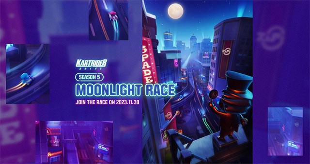 Season 5 - Moonlight Race diễn ra từ cuối tháng 11/2023 đến cuối tháng 1/2024 với nhiều nội dung, sự kiện hấp dẫn