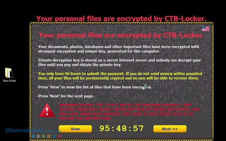 Thông báo dữ liệu bị đánh cắp