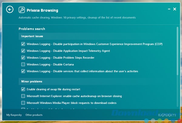 Thiết lập bảo mật cho Windows 10
