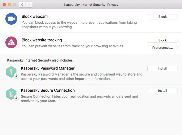 Kaspersky Internet Security giúp bảo mật toàn diện cho macOS