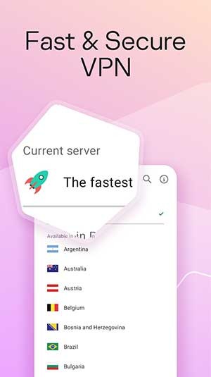 VPN nhanh và bảo mật