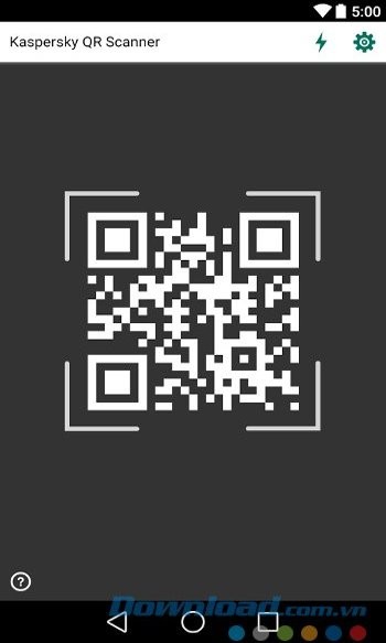 Quét mã QR nhanh với Kaspersky QR Scanner