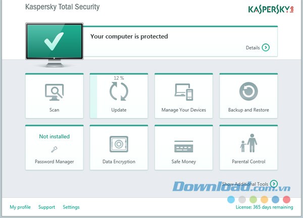 Kaspersky Total Security cho Mac