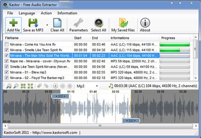 Kastor - Free Audio Extractor