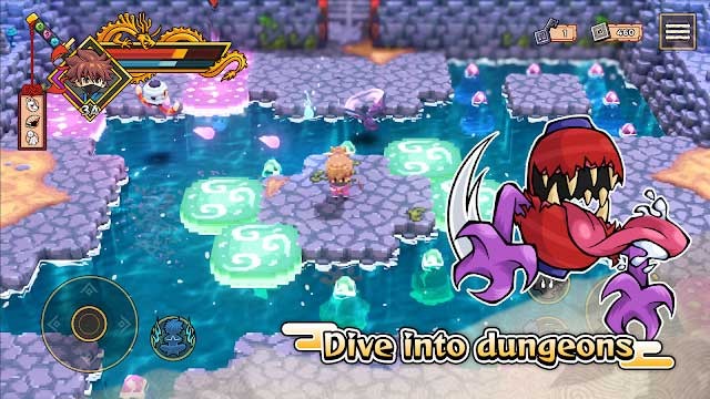 Đi sâu vào các hầm ngục, chinh phục thử thách cao cùng những trận đấu trùm hoành tráng