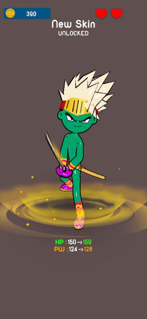 Nhiều skin khác nhau cho người que